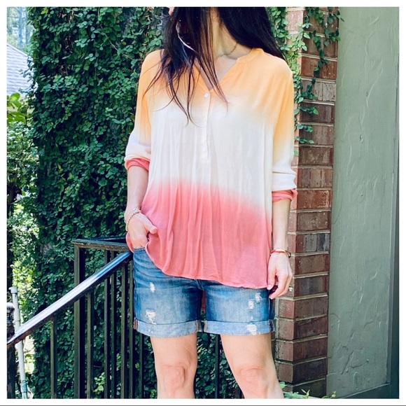 OMBRÉ TIE DYE CHIC TUNIC TOP - Picture 4 of 11